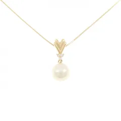 K18YG アコヤパール ネックレス 7.7mm