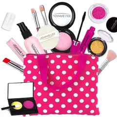 【在庫セール】CORPER TOYS メイクおもちゃ お化粧 おままごと 女の子 メイクごっこ遊び お化粧セット 化粧品おもちゃ ドレッサーおもちゃ 収納ポーチ付属 かわいい おままごとセット コスメおもちゃ クリスマス プレゼント