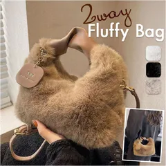 ☆ ファーバック ２way ふわふわ ファーバッグ 斜めがけ ファー ショルダー バッグ ハンドバッグ ショルダーバック ハンドバック 手持ちバッグ 手提げバッグ 手提げバック 冬バッグ 小さめ 小さい 斜めかけバッグ 斜め掛けバッグ 肩掛けバッグ レディース