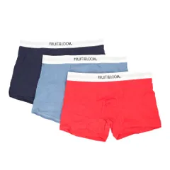 ☆ 60.レッド ☆ LLサイズ ☆ FRUIT OF THE LOOM 綿ベア天ボクサーパンツ3枚セット フルーツオブザルーム ボクサーパンツ メンズ FRUIT OF THE LOOM 3枚セット おしゃれ ボクサー パンツ シンプル 無地 インナーウエア