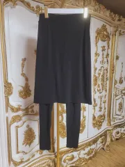 ブラック スカート レギンス