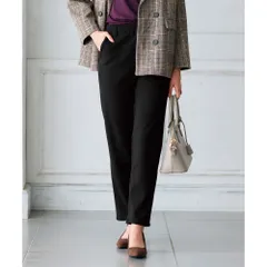 ☆ ブラック ☆ Mサイズ ☆ 裏起毛あったか裾ファスナー付きパンツ パンツ 裏起毛 レディース 日本製 ズボン 長ズボン ロングパンツ レディースパンツ 裏起毛パンツ 裾ファスナー カジュアルパンツ カジュアル ファスナー付き ファスナー 女性 あったか