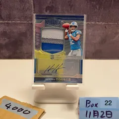 2023 Panini Hendon Hooker 003/149 直筆サインカード Detroit Lions RC ルーキー Rookie パッチ カード