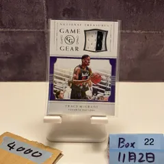 2018 Panini Tracy McGrady 88/99 Toronto Raptors Game-Used ジャージ カード