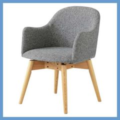 IKEA ヤンオロフ 回転チェア ダークグレー 2脚セット - メルカリ