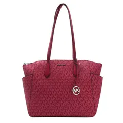 マイケルコース トートバッグ MICHAEL KORS MARILYN MK ミディアム トート 35F5S6AT2V DK RASPBERRY アウトレット レディース