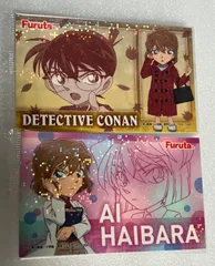 e-名探偵コナン-　灰原哀　&　江戸川コナン　ステッカー　| Furuta