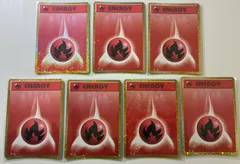 ポケモンカード Classic クラシック 炎エネルギー 7枚セット✨ Pokémon Card Classic Fire Energy Set