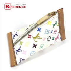 LOUIS VUITTON ルイヴィトン コインケース ベルランゴ  M58028 モノグラムマルチカラーキャンバス ブロン ホワイト