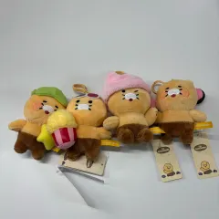 カカオフレンズ 4個 1セット 出品 チュンシク キーホルダー人形 4種
