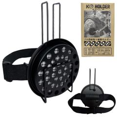 新品 【2025】日本製 熊よけにも プロ用 蚊取り線香ホルダー 【ミニサイズ専用】 携帯 吊り下げ フック付き 落ちない 外れない 丈夫 火災防止 作業現場 職人用 アウトドア キャンプ レジャー 釣り 携帯用虫よけ マットブラック 無骨デザイン