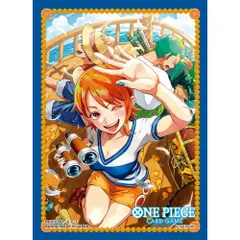 【新品】 ONE PIECE カードゲーム オフィシャルカードスリーブ 8 C ナミ 佐賀