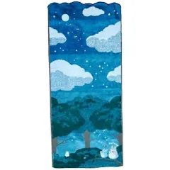 新品　丸眞 となりのトトロ ジブリ フェイスタオル 月夜の晩にのサムネイル