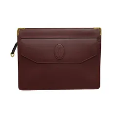 Cartier(カルティエ) セカンドバッグ マストライン ボルドー レザー
