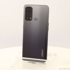 〔中古品〕 OPPO Reno5 A 128GB シルバーブラック A101OP Y!mobile SIMフリー【352】