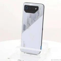 中古品〕 ROG Phone 7 256GB ストームホワイト ROG7-WH12R256 SIM