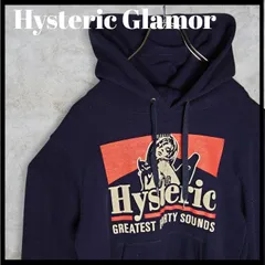 ✨HYSTERIC GLAMOUR ヒステリックグラマー ヒスガール  パーカー ネイビー