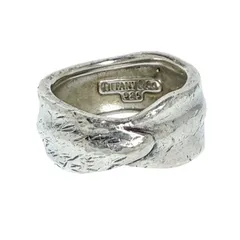 ティファニー 希少 リーフ リング シルバー 925 8号 OR2fe ティファニー 希少 リーフ リング シルバー 925 8号 OR2fe