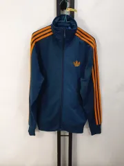アディダス ジャージ ファイヤーバード トラックジャージ ネイビー オレンジ パジュ 95