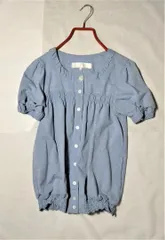 nano universe ナノユニバース 大人かわいい パフスリーブ ブラウス