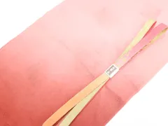 【一輝堂】和装小物 帯締め帯揚げセット 高麗組 金糸 美品 帯締 帯揚 25w11-13393