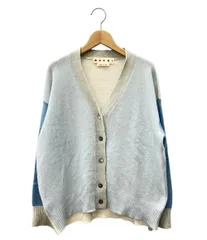 マルニ カラーブロックカシミアニットカーディガン レディース SIZE 40 (M) MARNI