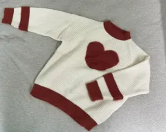 ユア 130: レディース 女の子 ハート ニット