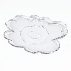 マリメッコ marimekko プレート 20cm 60周年記念 Unikko ウニッコ クリア 73294 073294 100 洋食器 テーブルウェア 北欧食器 北欧デザイン