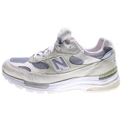 New Balance (ニューバランス) M992NC スウェード切り替え ローカットスニーカー グレー US9.5/27.5cm