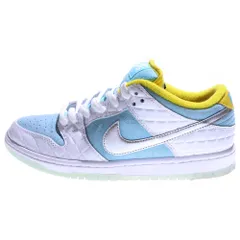 NIKE SB (ナイキエスビー) FTC DUNK LOW PRO QS Lagoon Pulse ダンクロー ラグーンパルス ローカットスニーカー 銭湯 ライトブルー/ホワイト US8/26cm DH7687-400