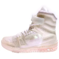 【美品】ルイヴィトン LVトレイナーライン ハイカットスニーカー チャーム 白 2025年最新】ルイヴィトン lvトレイナー ラインの人気アイテム - メルカリ