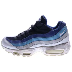 NIKE (ナイキ) AIR MAX 95 ESSENTIAL エアマックス エッセンシャル ローカットスニーカー ホワイト/ネイビー US8/26.0cm 749766-026