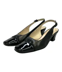 サルヴァトーレフェラガモ バックストラップパンプス MARIANNA DB 60473 レディース SIZE 6 (M) Salvatore Ferragamo