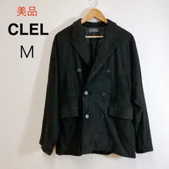 美品 CLEL Double Tech Fade Tailored Jacket ダブルテックフェード テーラードジャケットユニセックス フォーマル カジュアル テーラードジャケット ブラック M