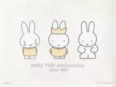 【中古】食器 ミッフィー(イエロー) ランチョンマット 「タイトーくじ ミッフィー Anniversary party」 E賞