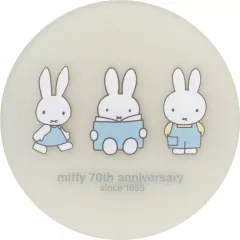 【中古】コースター ミッフィー(ライトブルー) ラバーコースター 「タイトーくじ ミッフィー Anniversary party」 F賞