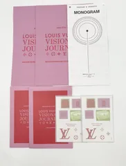 LOUIS VUITTON ルイヴィトン ビジョナリー・ジャーニー展 パンフ / ステッカー 2枚セット