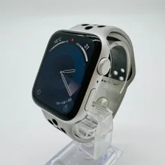 Apple Watch Nike SE（GPSモデル） 44mmシルバーアルミニウムケースとピュアプラチナム/ブラックNikeスポーツバンド MKQ73J/A　動作確認済み