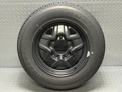 送料無料【未使用】JB64W ジムニー スチールホイール 16インチ 5.5J 5穴139.7 DUELER H/T 175/80R16 背面 スペアタイヤ 鉄ホイール (24090033)