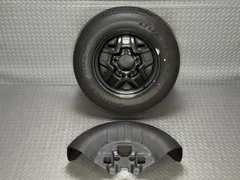 送料無料【未使用/カバー付】JB64W ジムニー スチールホイール 16インチ 5.5J 5穴139.7 DUELER H/L 175/80R16 スペアタイヤ 鉄ホイール (24090033)