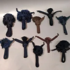 （60）羽織紐　まとめ売り　10本セット　全てSカン付き／お色味は現物優先でお願い致します。