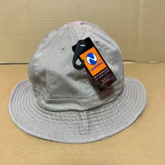 新品未使用 newhattan ニューハッタン メトロハット カーキ ベージュ系色 S/Mサイズ L/XLサイズ ツイルコットン 帽子 無地 コットン 紺バケハ バケハ ハット バケットハット メトロ ミリタリー ベージュ サンドベージュ ベージュ系サンド