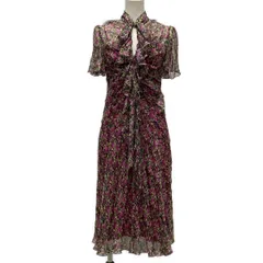 【極美品】GUCCI GG柄ワンピース （ハイクラスクリーニング済み） GUCCI《GGウール ブークレ ジャカード ドレス》キャメル 直営店 (GUCCI