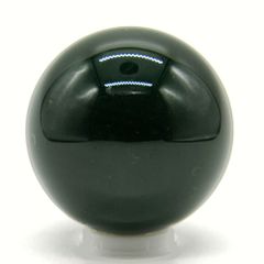 大きめ！虹入り！残りわずか】最強魔除け 天然石 モリオン 丸玉93