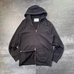 Old Uniqlo Double Zip Up Hoodie Unisex L Black オールドユニクロ ダブルジップパーカー 男女兼用？ L ブラック