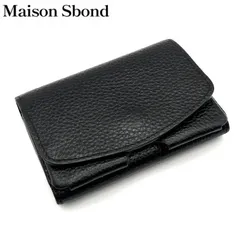 MaisonSbond　メゾンエスボンド　Amy Black 財布 新品未使用 Amy Black (Left-handed) | Maison Sbond