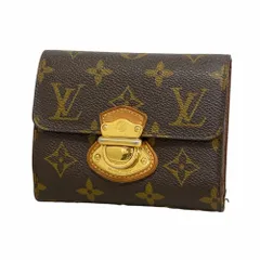 ルイ・ヴィトン(Louis Vuitton) ルイ・ヴィトン 三つ折り財布 モノグラム ポルトフォイユジョイ M60211 ブラウンレディース