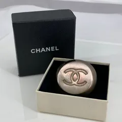 CHANEL（シャネル）ココマーク　スカーフリング　ヴィンテージ　99P　シルバー
