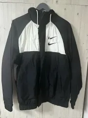 ナイキ ダブル スウッシュ ウィンドブレーカー ブラック