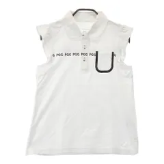 サイズ：00 PGG PEARLY GATES パーリーゲイツ  半袖ポロシャツ  ホワイト系 [240101550395] ゴルフウェア レディース ストスト